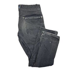 Kuhl Rydr Jeans Men’s 34x32 Vintage Patina Dye Gray Workwear Distressed